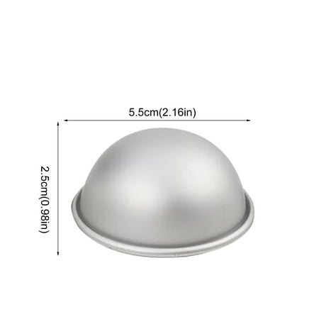 

〖TOTO〗Cake Mould Semi-Circular Aluminum Alloy Cake Mold Chocolate Making Tools