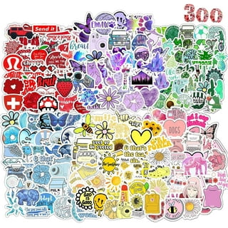 300 PCS Washi Stickers for Journaling, TIE-DailyNec Aesthetic
