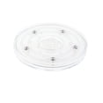 thumbnail image 1 of Bandeja giratoria acrílica de 15cm y 360 grados, rodamiento de bolas , estante de cocina , armario de cocina//pastel/joyería/TV/ordenador portátil Baoblaze Placa giratoria giratoria de acrílico, 1 of 8