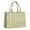 Yellow Lemon Fruit-1, variant on Large Capacity Tote Bag,Yellow Lemon Fruit Flowers BlueWhite Pattern Handbag Fashion Luxury Tote Bag,15.7"x13"x 5.1" Inches,Laptop Compatible