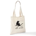 thumbnail image 6 of CafePress - Ski Utah Tote Bag - Unisex Canvas Tote Bag, Beige, 1-Piece, 6 of 6