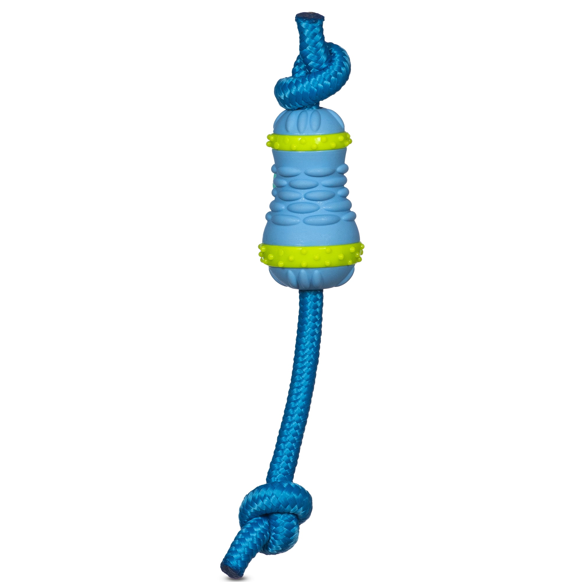Arm & Hammer Scrubbies Throw N' Tug Adult Dental Dog Chew Toy Small