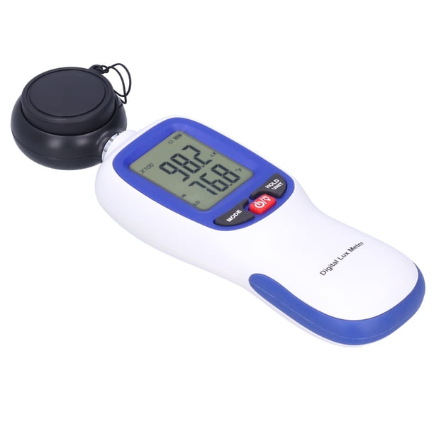 Luxómetro, Funciones De Almacenamiento De Datos Automáticos Y Manuales 0-200000 Lx Luxómetro Digital Apagado Automático Para Medir La Iluminancia Y La Temperatura Actuales