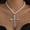 Color3, variant on NICKSUN Vintage Filigree Cross Pendant Pearl Beaded Choker Necklace, Gothic Multi-Layer Imitation Pearl Chain Necklace