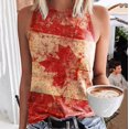 thumbnail image 2 of ZRBYWB Women Tank Tops Ladies Suitable Crewneck Sleeveless Print Tank Top Summer Casual Loose Fit Basic Beach Blouse Vest Tops For Women, 2 of 5