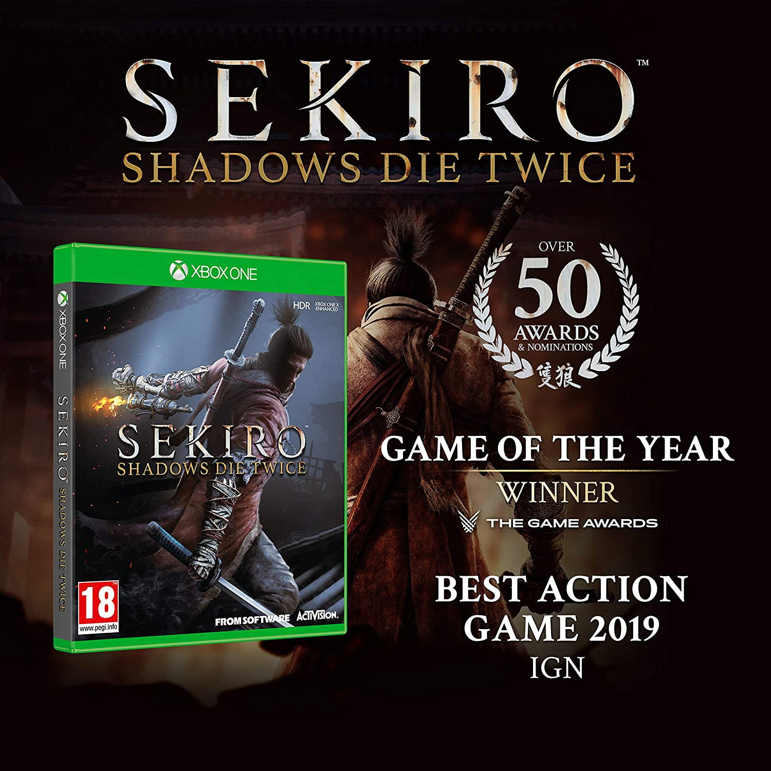Amazon.com: Sekiro Shadows Die Twice (PS4) : Video Games