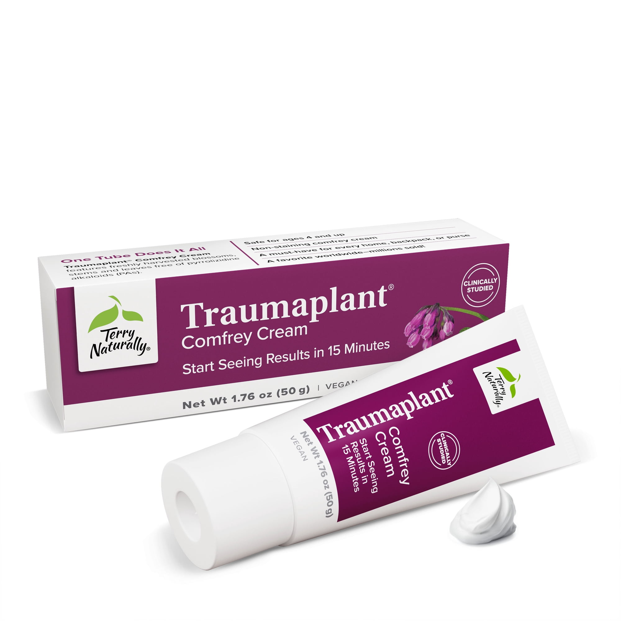 EuroPharma Terry Naturally Traumaplant Comfrey Cream 1.76 oz Cream