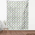 thumbnail image 4 of Ambesonne Vintage Fabric by the Yard Upholstery, Mexican Plant Cactus, 1 Yard, Pink Green and Blue, 4 of 5