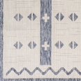 thumbnail image 2 of Surya Tuareg 110x144" Modern Polypropylene Rug in Blue/White Finish, 2 of 6