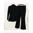 thumbnail image 4 of H QUALITY Newest 2025 Runway Designer Suit Set Wom's Career Fashion Single Button Blazer Flare Pants Suit, 4 of 6