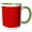 Green/White, variant on 3drose, Red and Black Polka Dot Print, 11oz Two-tone Yellow Mug