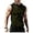 Army Green, variant on Men's Workout Hooded Tank Tops Sleeveless Gym Training Hoodies Bodybuilding Muscle Cut Off T Shirt