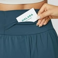 thumbnail image 6 of 2-Piece Super High Waisted Back Pocket & Side Hidden Pocket 2-in-1 Yoga Shorts Set 5''-Longer Length, 6 of 9