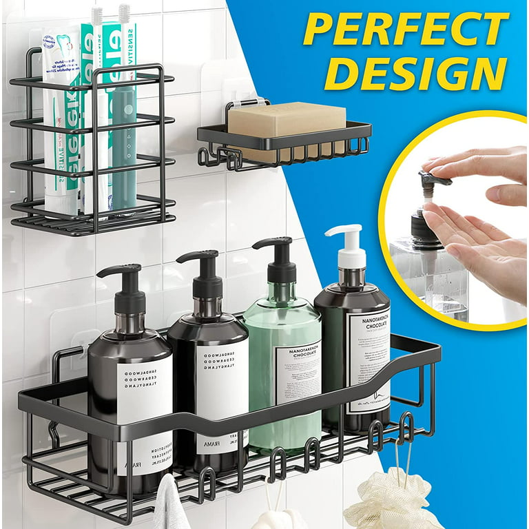  KINCMAX Shower Shelf - Self Adhesive Shower Caddy with