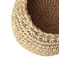 thumbnail image 6 of Shenmeida Hanging Wall Vegetable Fruit Baskets Braid Fabric Teardrop Hanging Basket Bohemian Hanging Wall Basket Breathable Hanging Crochet Basket Wall Hanging Basket Planter, 6 of 6