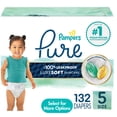 thumbnail image 3 of (2 pack) Pampers Pure Diapers Size 5, 132 Count (Select for More Options), 3 of 15