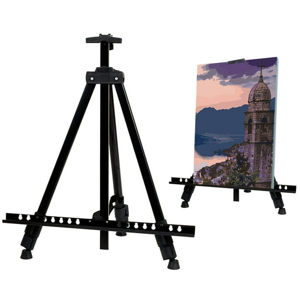 Artist Aluminum Field Easel Stand Table Top Floor Art Easels Adjustable