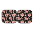 thumbnail image 5 of Lsque Rose Flowers 2 PCS Windshield Sun Shade | CarFoldable Window Covers | Car Accessories Reflect UV for Universal Cars SUV Truck | Small, 5 of 7