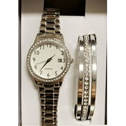 Time and Tru Adult Female Watch in One Size Color Silver - 4176SWML