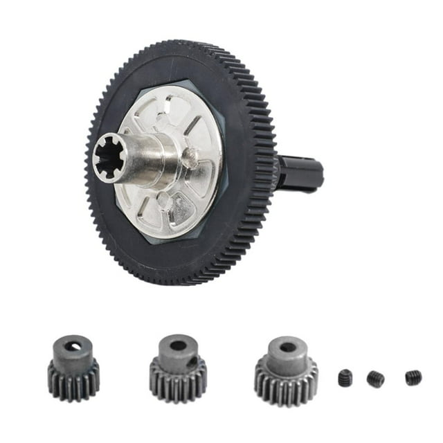 91T Spur 17T/19T/27T Pinions Repuestos pa Granite Model Trucks Accesorios de bricolaje Negro CUTICAT Engranaje recto del vehículo