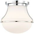 thumbnail image 3 of 60/7871-Nuvo Lighting-Valdora - 1 Light Flush Mount In Traditional Style-12.25 Inches Tall and 14 Inches Wide-Polished Nickel Finish, 3 of 14