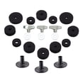 thumbnail image 3 of 21 Pièces de Remplacement Cymbale Feutre Rondelle Tambour Accessoires Tambour Noir, 3 of 7