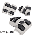 thumbnail image 2 of Fábrica de protectores de codos y brazos con patrón de tapete de césped moldeado tridimensional para entrenamiento de competición de taekwondo, 2 of 3
