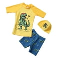 thumbnail image 2 of Baby Clothes Clearance! Joau Baby Toddler Boys Two Pieces Swimsuit Sets Cute Print Bathing Suits Sunsuit Swimwear Set with Hat for 2-9 Years Old, 2 of 4