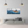 thumbnail image 5 of Motivational Canvas Wall Art Positive Entrepreneur Quotes Poster Print Inspirational Goldfish Artwork Painting Picture Office Home Bedroom Decor Wall Art Framed Ready to Hang - 36" W x 16" H, 5 of 6