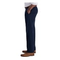 thumbnail image 3 of HAGGAR Mens Navy Classic Fit Stretch Pants 34 X 29, 3 of 3
