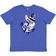 thumbnail image 3 of Inktastic First Mate with Anchor and Banner Youth T-Shirt, 3 of 5