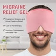 LCHeadache Migraine Relief Cap,Gel Hot Cold Therapy Migraine Relief