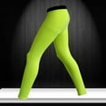 thumbnail image 4 of Ierhent Mens Mesh Pants Men's Compression Leggings Pants Trousers Fitness Baskerball Joggingpant(Green,XL), 4 of 5