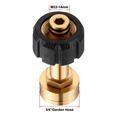 thumbnail image 2 of M22-14mm X 3/4 inch FGH Female Garden Hose Adaptor Hose Connector, 2 of 6
