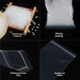 thumbnail image 2 of Bolsa de plástico transparente gruesa con autosellado, de tamaño pequeño, para almacenamiento de alimentos, de PE, para embalaje grande, 2 of 4