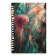 thumbnail image 7 of FORMRS 1-Subject Spiral Notebook 8" x 5" College Ruled 60 Refillable Sheet A5 Hard Cover, 2 Pack, Psychedelic Forest, 7 of 7
