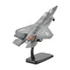 thumbnail image 4 of Modelo de avión de combate SU35 a escala 1/100 con base y decoración de mesa. gris, 4 of 9
