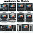 thumbnail image 2 of 4+64GB Android 15 Car Stereo For Dodge Avenger 2011-2014 - 7" IPS Touchscreen, CarPlay & Android Auto Compatible with GPS, WiFi, Mirror Link, Bluetooth, SWC + AHD Backup Camera & Microphone​, 2 of 9