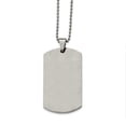 thumbnail image 3 of White Stainless Steel necklace with pendant Men's 24 in 36.65 mm, 3 of 5
