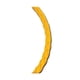 thumbnail image 1 of Cuerda trenzada hueca de polietileno Koch, 1,3 cm x 91 m, amarilla, 1 of 1