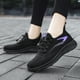 thumbnail image 5 of Zapatos Para Correr Mocasines casuales unisex Zapatillas casuales con banda elástica para deportes al aire libre (Negro 36) Likrtyny Tenis De Mujer Tenis De Hombre, 5 of 8