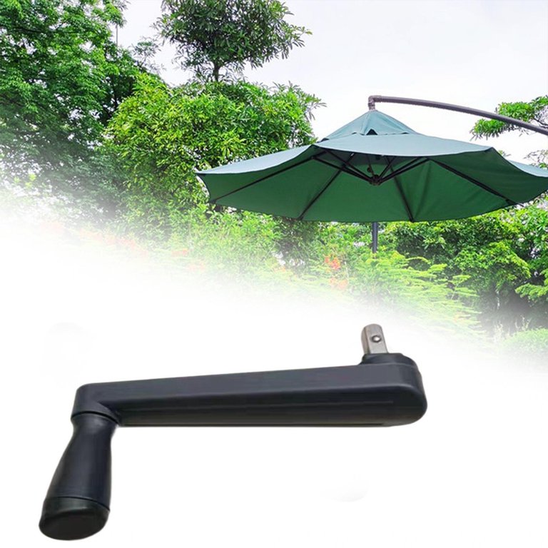 crank assembly patio umbrella Baoblaze Handle Replace Parts, Outdoor Umbrella Accessories, Parasol Hand Crank for Courtyard, Balcony, Backyard : Patio, Lawn & Garden with a large canopy to provide optimal protection from the sun and rain Milisten Outdoor Umbrella Rotary Handle
