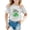 White, variant on Baby Girls Tops & T-Shirts Kid Cute Saint Patrick'S Day Round Neck Short Sleeve Summer Casual Pullover T Shirts Daily-Wear,White,1-2 Years
