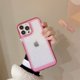 thumbnail image 1 of Funda transparente acrílica de lujo para iPhone 11 12 13 14 Pro Max Mini X Xs Max Xr 7 8 Plus SE 2 3 funda transparente de cristal parachoques duro Tan Jianjun unisex, 1 of 2