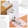 thumbnail image 3 of OFFIGAM 5Sets High Efficiency Plated Silver Furniture Safety Straps No Drill for Secure Home Use Antitip Protection, 3 of 8
