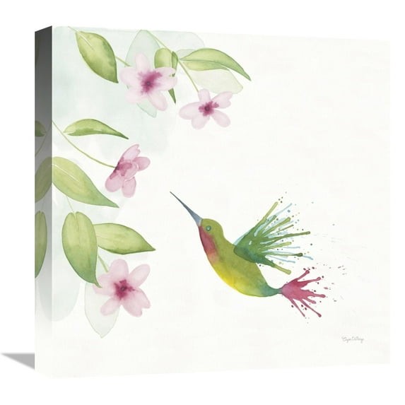 Global Gallery's 'Flit II' By Elyse DeNeige Stretched Canvas Wall Art