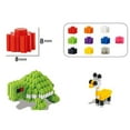 thumbnail image 4 of Kids Building Brick Kit Funny DIY Nanoblock Building Brick Toy Educational Toy, 4 of 10