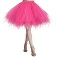 thumbnail image 2 of EHRWE Women's Skirt Women Dance Party Skirt Holiday Party Tutu Ballet Skirts Festival Party Skirt, 2 of 3