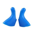 thumbnail image 2 of 2 fundas para palanca de cambios de bicicleta, elegantes y prácticas empuñaduras de freno de bicicleta. Azul, 2 of 9