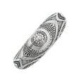 thumbnail image 3 of Anillo de Plata vintage Hugo Flor Tibetano Caliente, 3 of 5